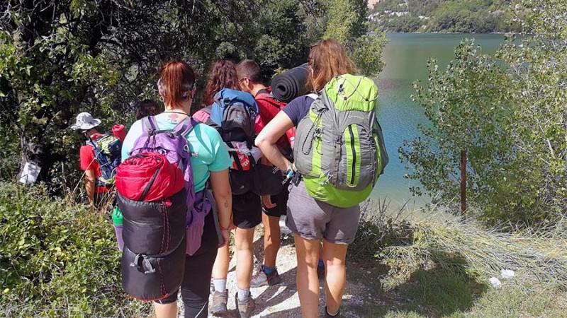 Diario di viaggio di Youthquake, il Cammino dei Passi Azzurri